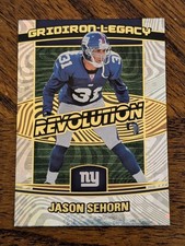 2025 Panini Revolution Jason Sehorn Gridiron Legacy Insert #7 Giants Mint