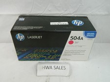 Genuine HP 504A CE253A Magenta Toner Cartridge CP3525 CM3530 OEM NEW SEALED