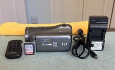 Canon VIXIA HF M400 10x Zoom Handheld Camcorder - Bundle - Excellent -