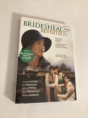 Brideshead Revisited DVD Widescreen Matthew Goode 2008 Movie (NEW/SEALED)
