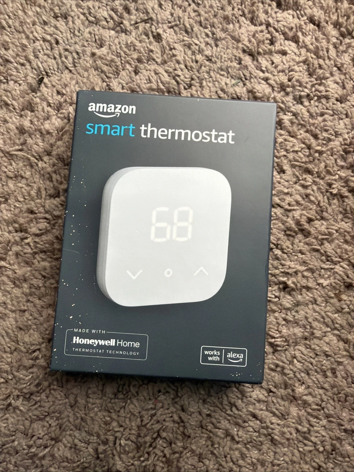 Amazon Smart Thermostat without C-Wire Adapter - White