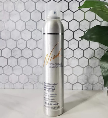 Nick Chavez Beverly Hills Thirst Quencher Hydrating Hairspray Argan Oil 10oz NEW