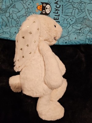 Jellycat Bashful Twinkle Bunny Stuffed Animal Medium 12 Inches for