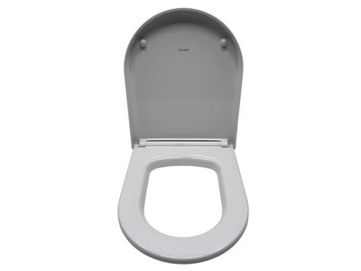 Duravit WC-Sitz Toilettendeckel mit Absenkautomatik Weiß, ME by Starck