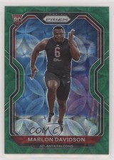 2020 Panini Prizm Rookie Green Scope Prizm 11/75 Marlon Davidson #347 05mq
