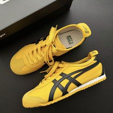 New Authentic Onitsuka Tiger Mexico 66 YELLOW BLACK Classic Sneaker 1183C102-751