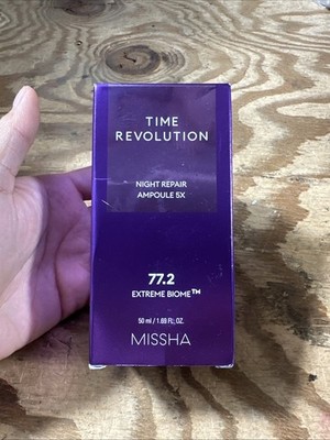 MISSHA Time Revolution Night Repair Ampoule 5X Extreme Biome Serum 1.69 oz