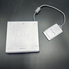 SONY PCGA-CD51 External Portable CD-ROM Drive VAIO Vintage UNTESTED
