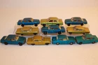 10 Vintage 1960's-1970's Matchbox Lesney Cars CORTINA / OPEL DIPLOMAT / MERCEDES