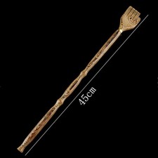 45cm Wooden Back Scraper Massager Long Handle Back Scratcher Body Itch Rela