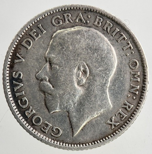 Silbermünze George V Sixpence 1915 | Sammlerqualität - Bild 2 von 2