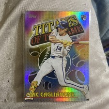 2026 Topps Series 1 #TOG-12 Jac Caglianone Titants Of The Game RC Royals