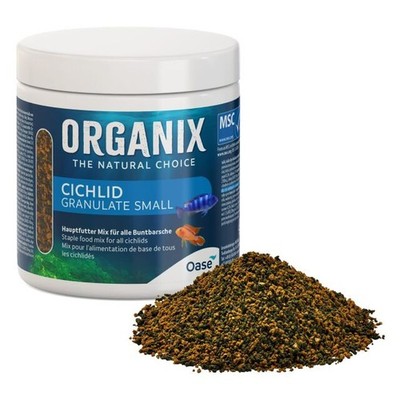 Organix Cichlid Granulat S 250 ml Granulatfütter für Cichliden Barschfutter