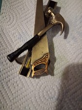 Vintage Great American Belt Buckle Carpenter Tool Saw Level Hammer 1981 USA Made