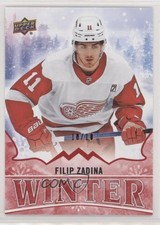 2019 Upper Deck Singles Day Winter China Red Foil 10/10 Filip Zadina #W18 4x4