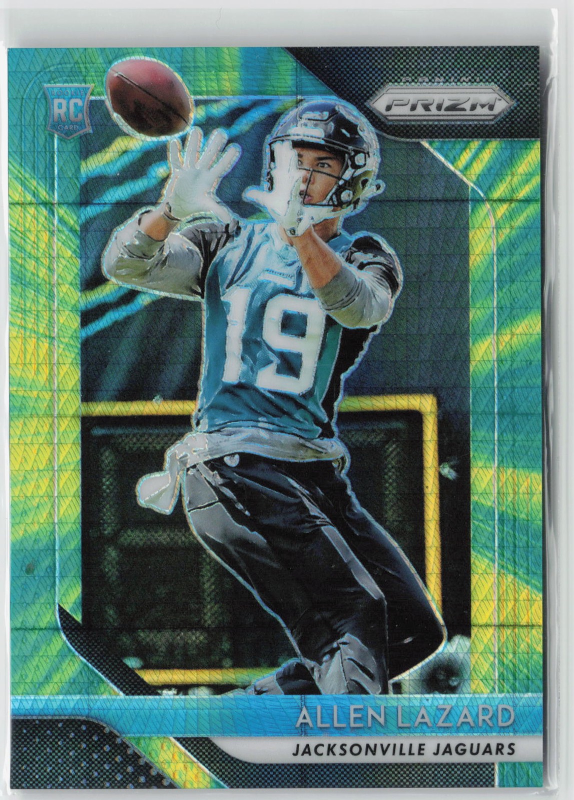 2018 Panini Prizm #294 Allen Lazard Prizm Hyper #/275