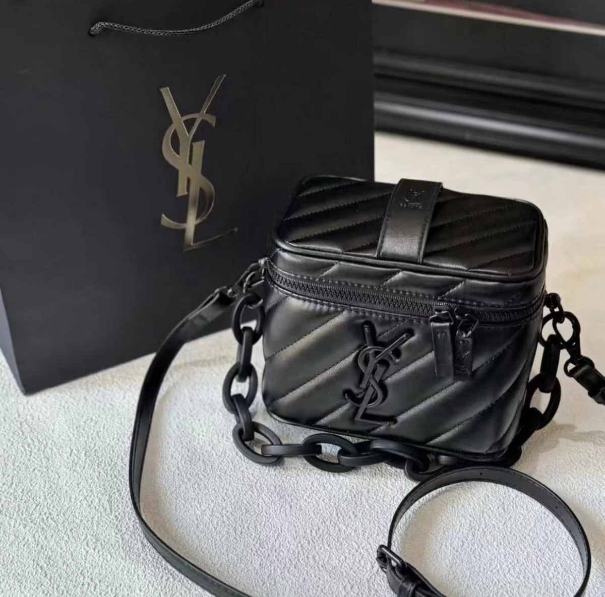 Saint Laurent Black Makeup Bags & Cases for sale | eBay