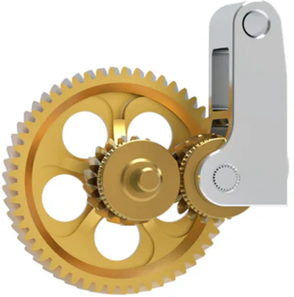 BIQU Engranajes endurecidos Panda Claw para extrusora Bambu Lab A1 / A1 Mini P1S X1C