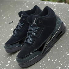 Nike Air Jordan 3 Retro GS Shoes "Black Cat" Black DM0967-001 Multi Sizes NEW