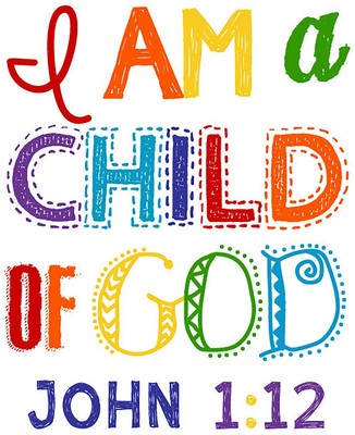 Spiritual I Am A Child Of God Iron On Transfer T Shirt Light Dark Fabrics 2 Ebay