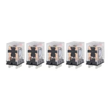 5 pcs AC 24V Coil Power Relay 8 pin Replacement for Omron MY2NJ MY2N-J