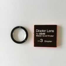 Mamiya -3.0 Diopter Lens for M645 Waist-level Finder eyepiece in genuine Box