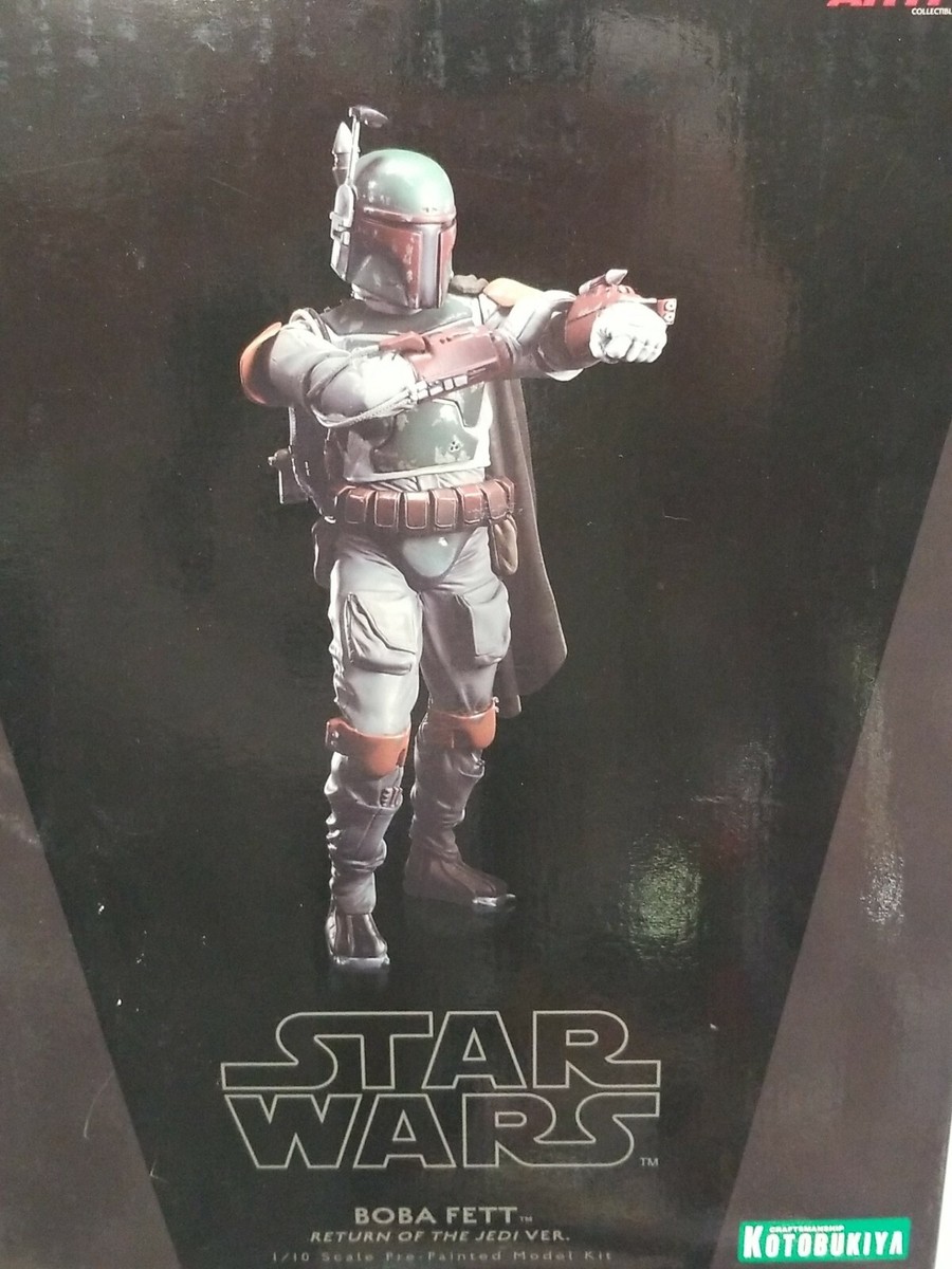 Star Wars 2012 ARTFX+ Kotobukiya BOBA FETT Return Of The Jedi 1/10
