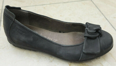 * BAMA elegante Leder Ballerinas Halb Schuhe Gr. 36 TOP