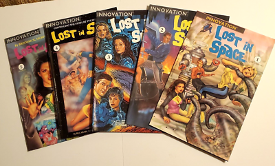 1990s Lost in Space Innovation Comic Book Starter Set of #1-5- NM