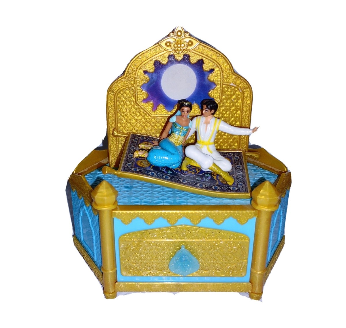 Disney ALADDIN A Whole New World Magic Carpet Musical Animated