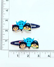 Handmade Hair Bows - Aladdin - Hair Clips 17