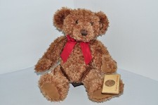Vintage Limited Edition Collection Russ Teddy Bear Allington Red Bow 10"