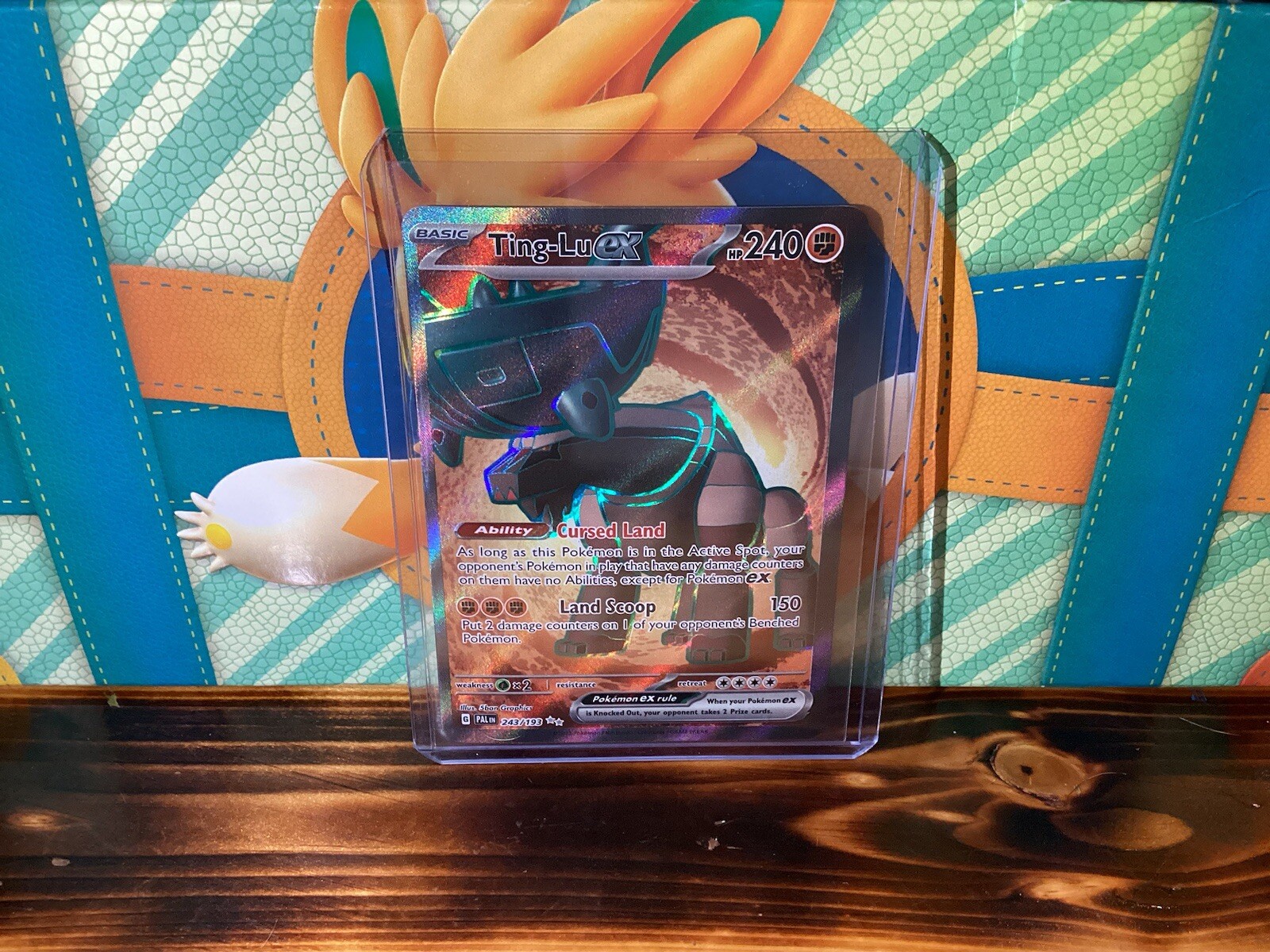 Ting-Lu ex 243/193 Sv02: Paldea Evolved Holo