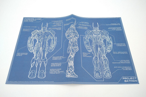 SDCC PROJECT BATMAN POSTER WONDERCON EXCLUSIVE 17" x 11" DC COMICS 2015 