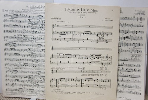I Miss a Little Miss - Tot Seymour & J. Fred Coots - Partituras 1930 - Imagen 3 de 3
