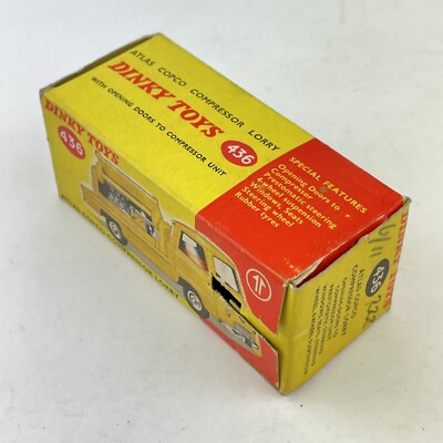 Lot 21 - A Dinky Toys 436 Atlas Copco Compressor Lorry