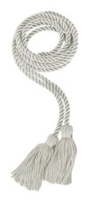 Silver Graduation Honor Cord - High School Honor Cords