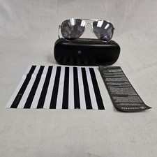Von Zipper VZ Sunglasses Statey Silver / Grey Charcoal Lens SJWFJSTA DISPLAY 