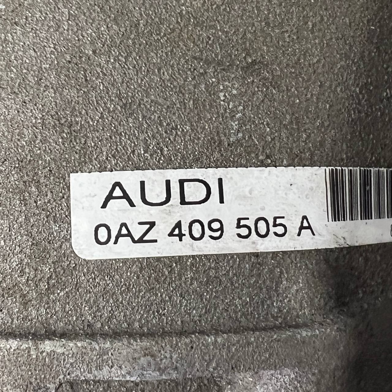2008 2009 2010 2011 2012 2013 2014 2015 AUDI R8 FRONT AXLE CARRIER DIFFERENTIAL