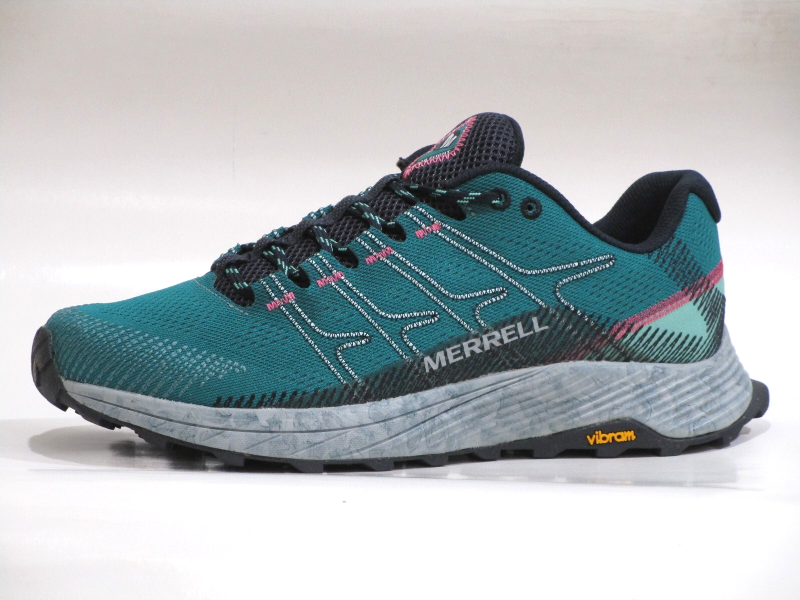 Merrell Scarpe da Trail Running Donna MOAB Flight J066814W Verde 11 Larghe US