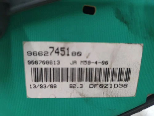 9662745180 Quadro Strumenti per PEUGEOT PARTNER (S2) * 188565 - Foto 3 di 3