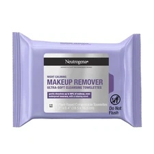 Neutrogena Makeup Remover Cleansing Wipes Night Calming 25ct, FREE SHIPPING