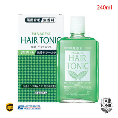YANAGIYA Hair Tonic Fragrance-free Cool Type 240ml