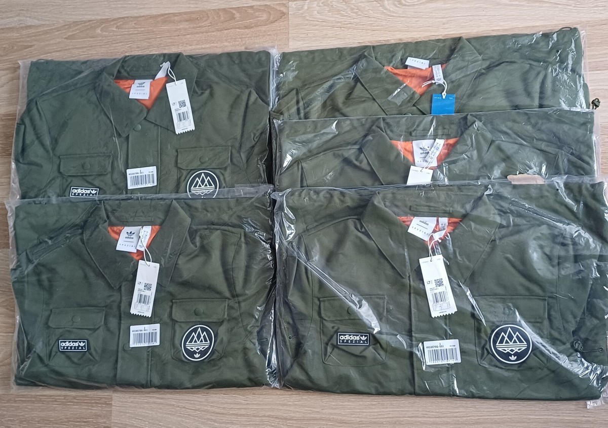 ジャケット・アウター adidas SPEZIAL FENISCOWLES JKT adidas Feniscowles Jacket Asia Sizing 'Wild Pine' HS4162