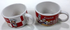 Vtg Lot of 2 Campbell's Soup / Chili Mugs 1998 by Westwood