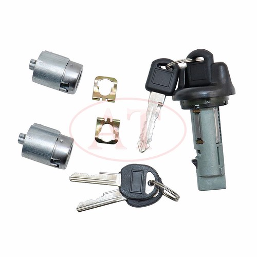 Fit Chevy GMC Ignition Key Switch Lock Cylinder & Door Lock Tumbler w