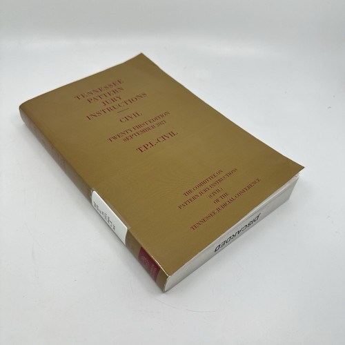 Tennessee Pattern Jury Instructions Civil 21st Ed 2021 Vol 8 TN Practice Series - Picture 5 of 5