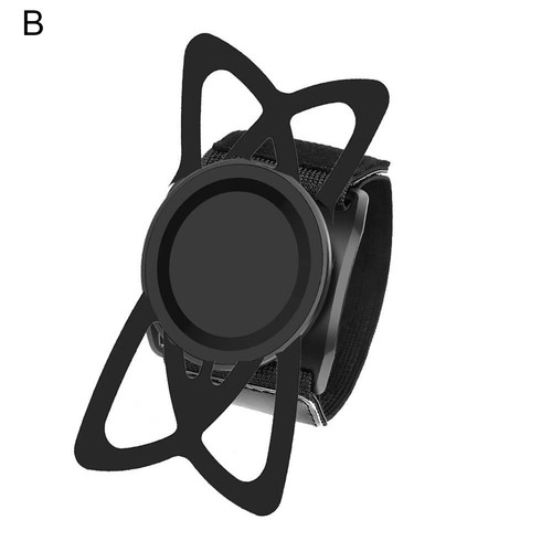 Flexible Arm Band Phone Stand Adjustable Holder 360-degree Rotatable Wristband - Zdjęcie 4 z 11