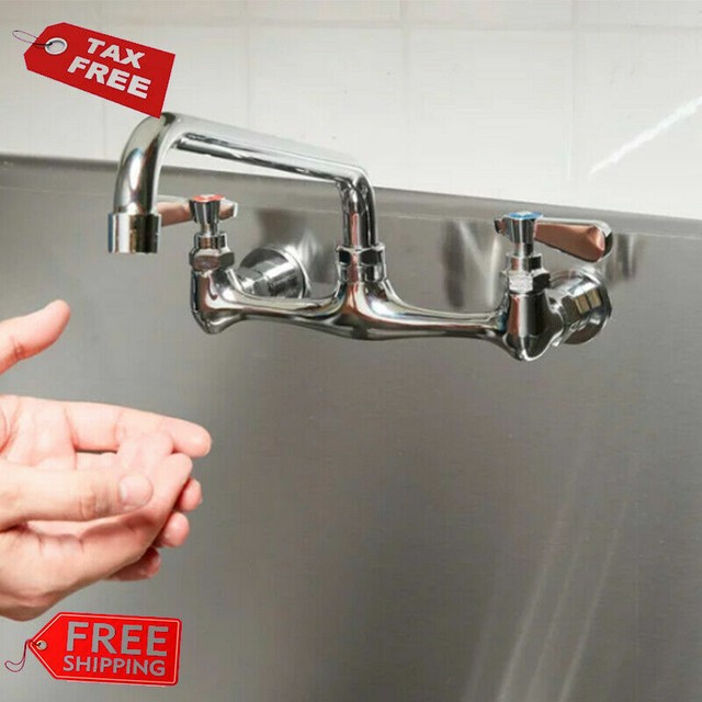 Premier Commercial Sink Faucet Wall Mount 14 In Spout 283145 For