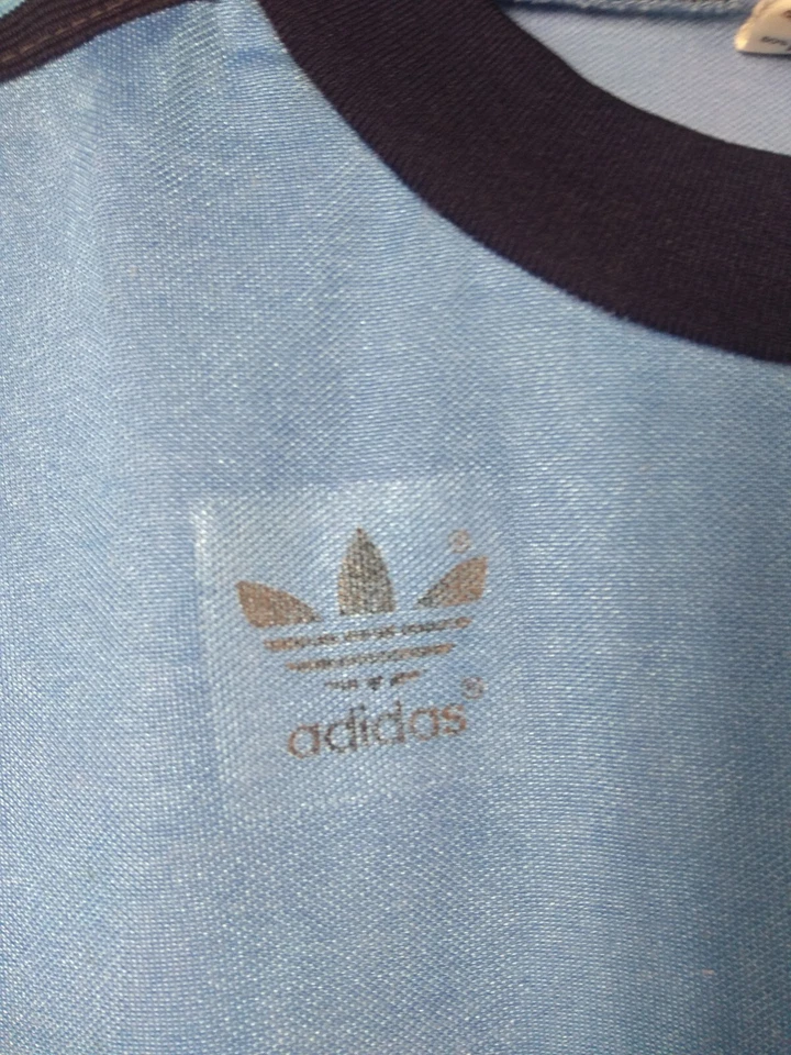 Adidas Vintage Jersey Football Soccer Shirt West Germany Blue Men Size S ig93 - Image 4 of 4
